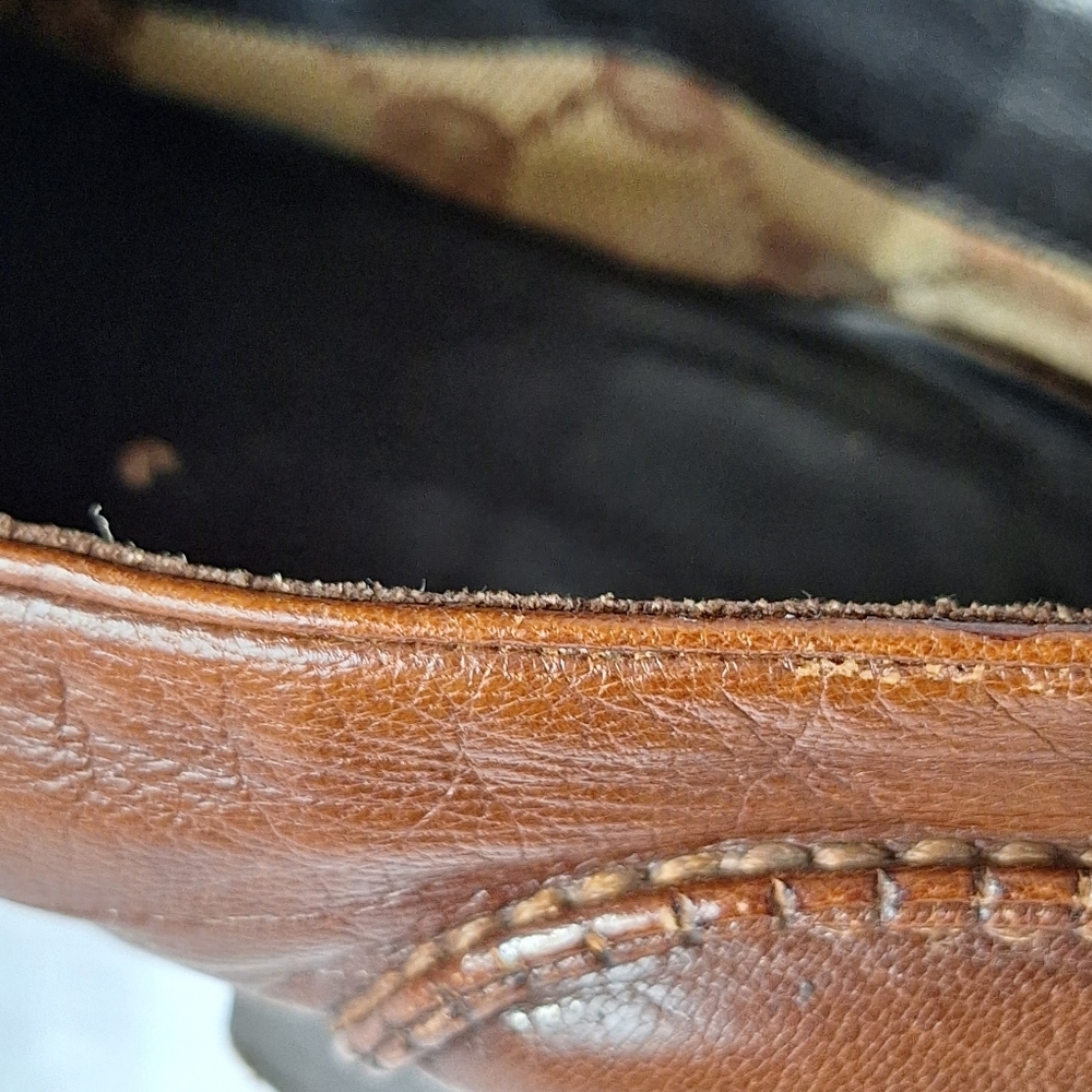 VINTAGE Rare Gucci Horsebit Brown Leather Flat Loafers - 8.5 - Picture 15 of 15